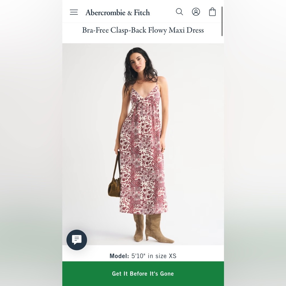 Flowy Abercrombie summer dress! Size XL